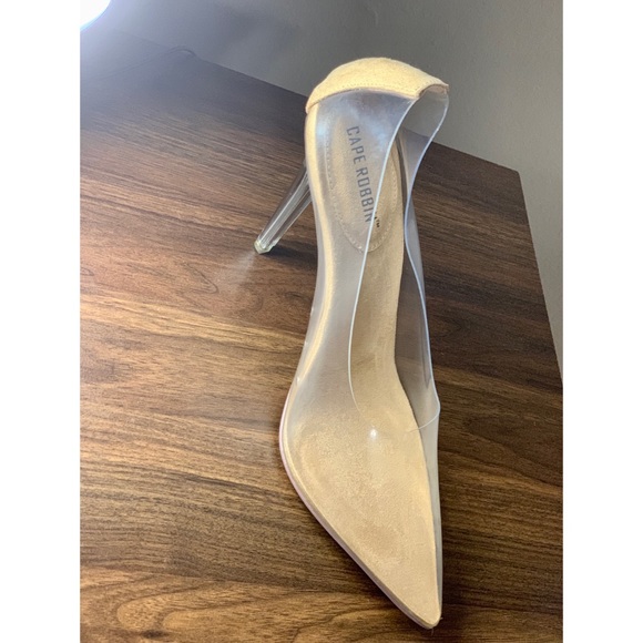 Glass Transparent Pump (Nude & Clear) - Picture 6 of 8